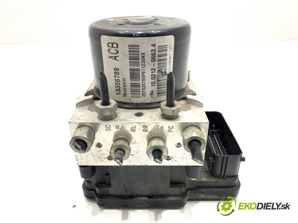 OPEL ASTRA J liftback 2011 92 kW 1.7 CDTI (68) 1686 Pumpa ABS 13356789 (Pumpa ABS)