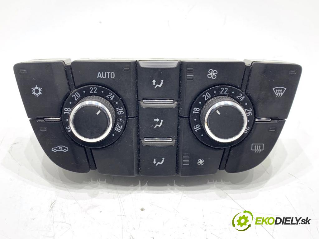 OPEL ASTRA J liftback 2011 92 kW 1.7 CDTI (68) 1686 Panel ovládania kúrenia 13343707 (Prepínacie páčky pod volantom)
