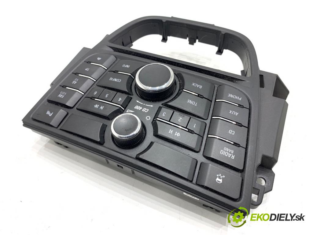 OPEL ASTRA J liftback 2011 92 kW 1.7 CDTI (68) 1686 Panel ovládania radia 13346050 (Prepínacie páčky pod volantom)