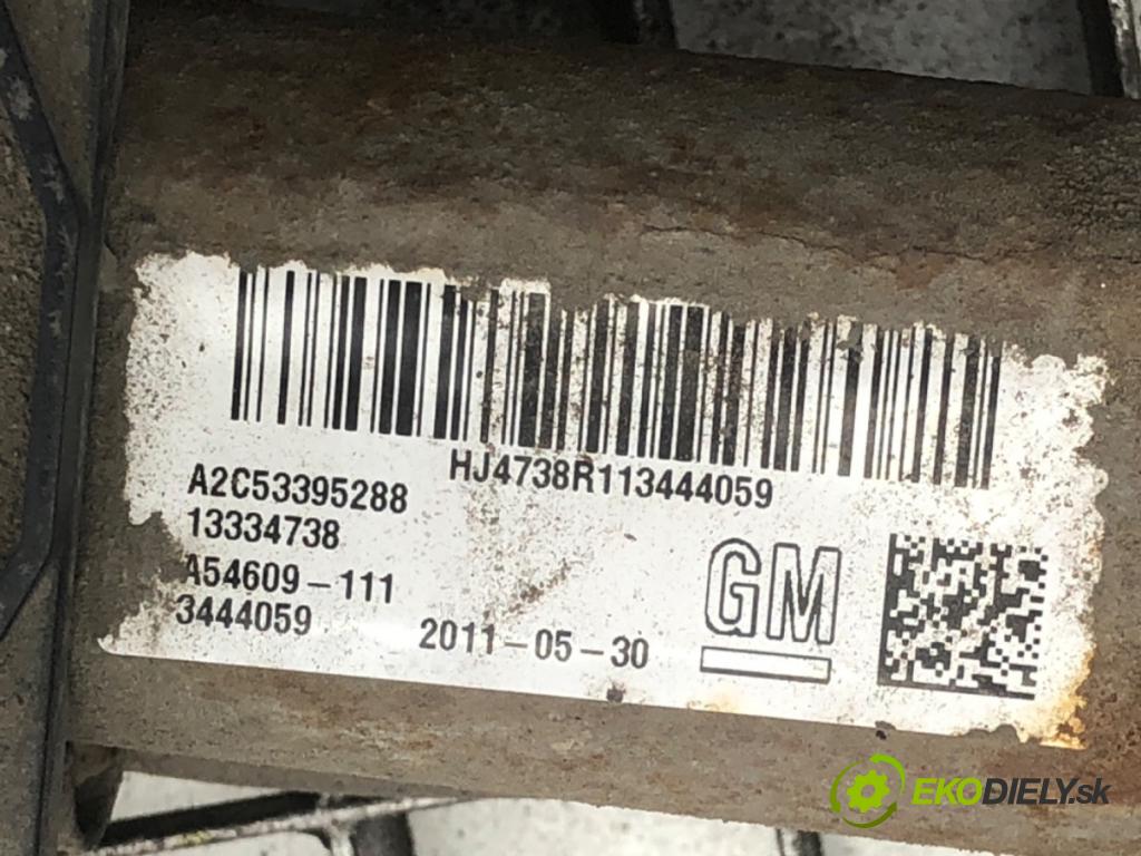 OPEL ASTRA J liftback 2011 92 kW 1.7 CDTI (68) 1686 BRZDA: ručný elektrický 13334738 (Ručná brzda)