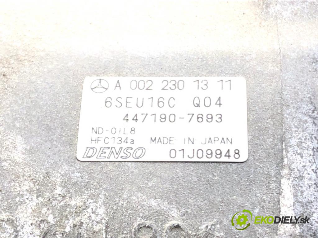 MERCEDES-BENZ W169 liftback 2007 70 kW A 150 (169.031, 169.331) 1498 Kompresor klimatizácie 0022301311 (Kompresor klimatizácie)