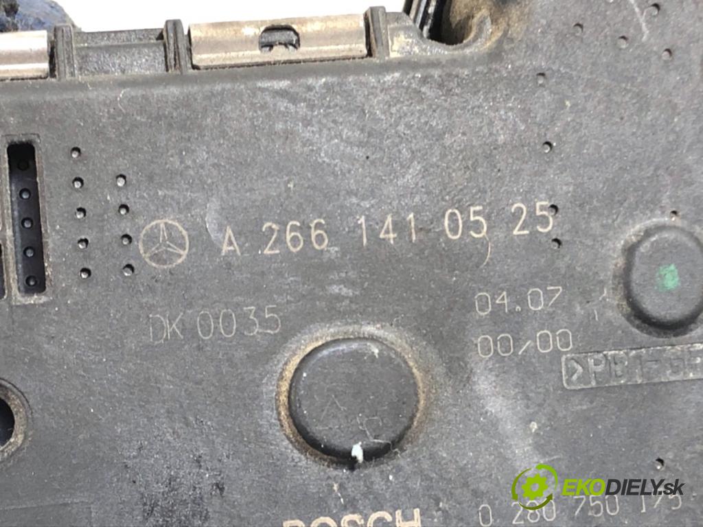 MERCEDES-BENZ W169 liftback 2007 70 kW A 150 (169.031, 169.331) 1498 Škrtiaca klapka 2661410525 (Škrtiaca klapka)