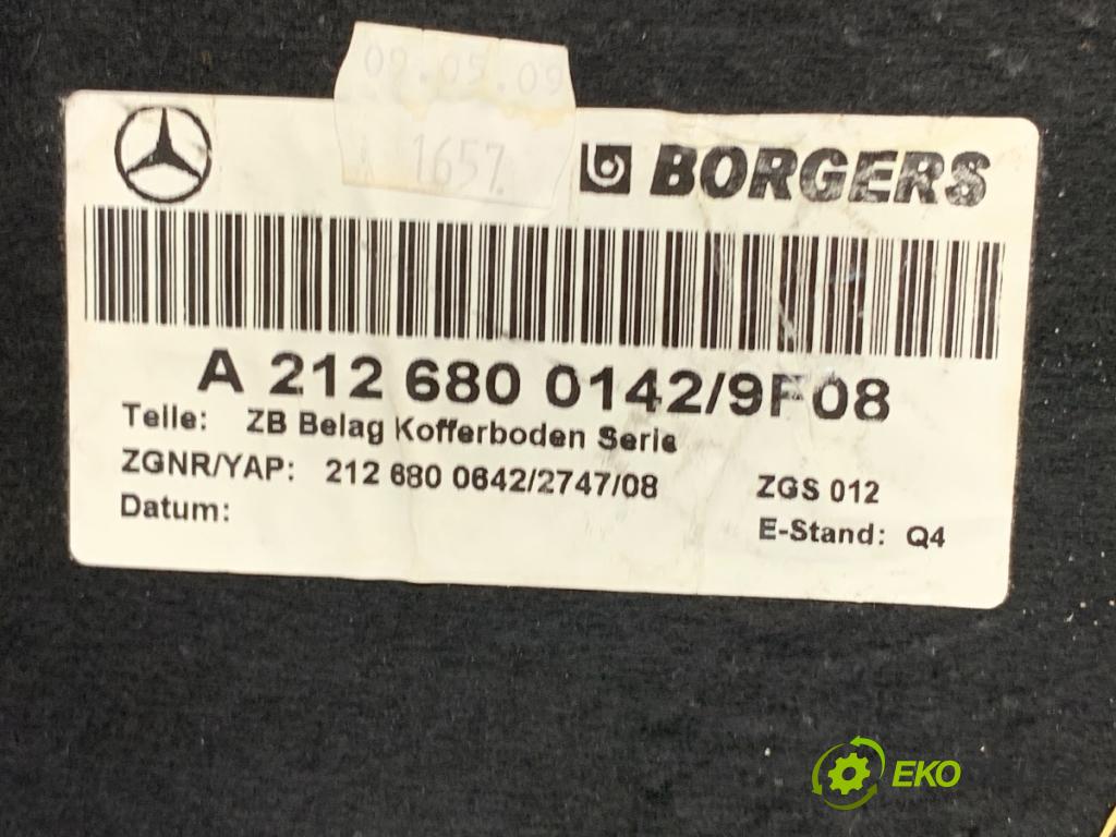 MERCEDES-BENZ W212 sedan 2009 215 kW E 350 CGI (212.057) 3498 KRYTINA: kufra 2126800142