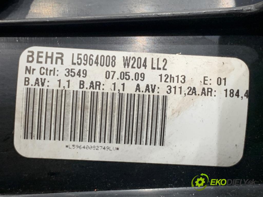 MERCEDES-BENZ W212 sedan 2009 215 kW E 350 CGI (212.057) 3498 topení L5964008