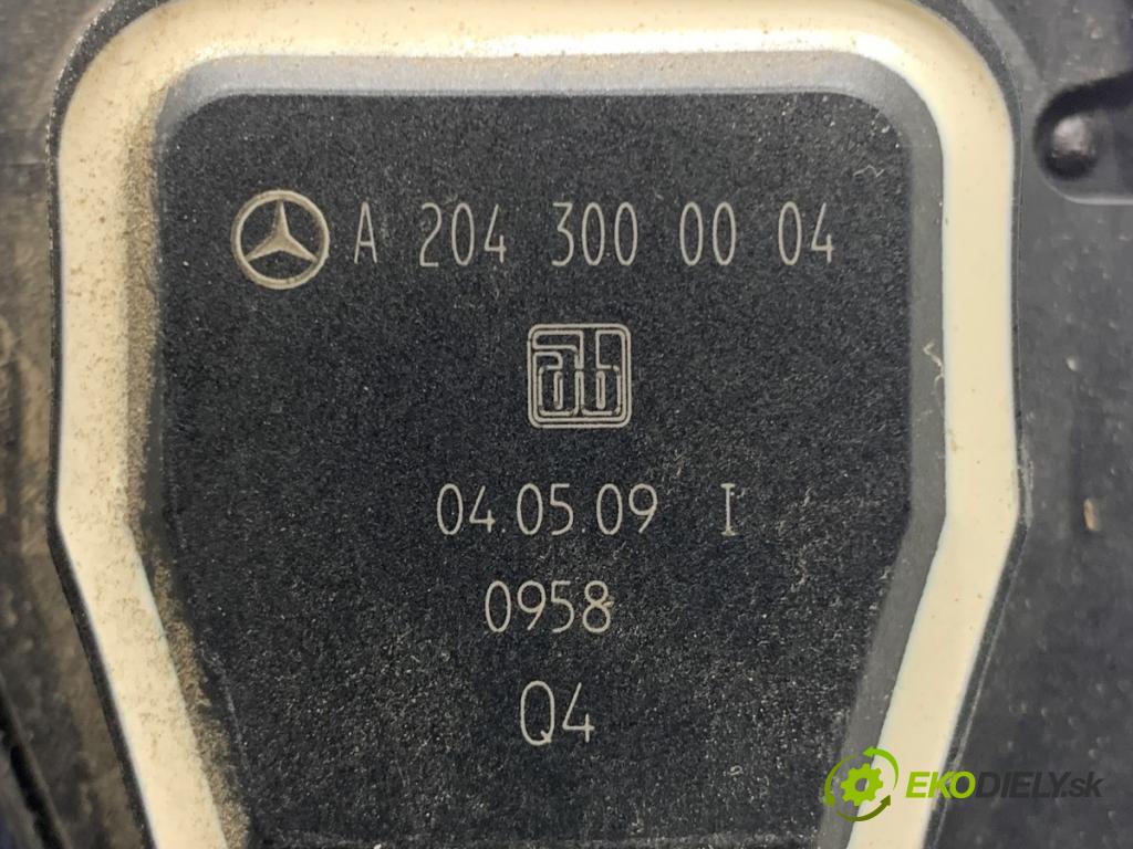 MERCEDES-BENZ W212 sedan 2009 215 kW E 350 CGI (212.057) 3498 Potenciometer plynu 2043000004 (Potenciometer plynového pedálu)