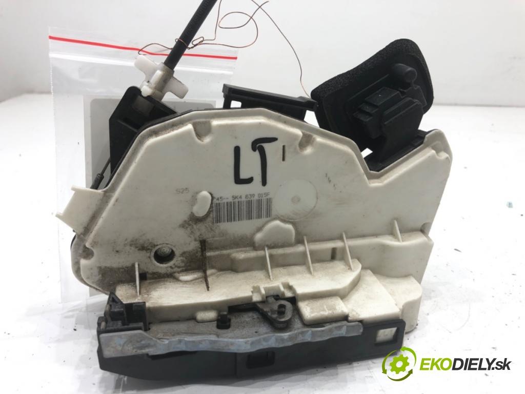 VW POLO V liftback 2011 66 kW 1.6 TDI 1598 zámok dveře levý zadní část 5K4839015F