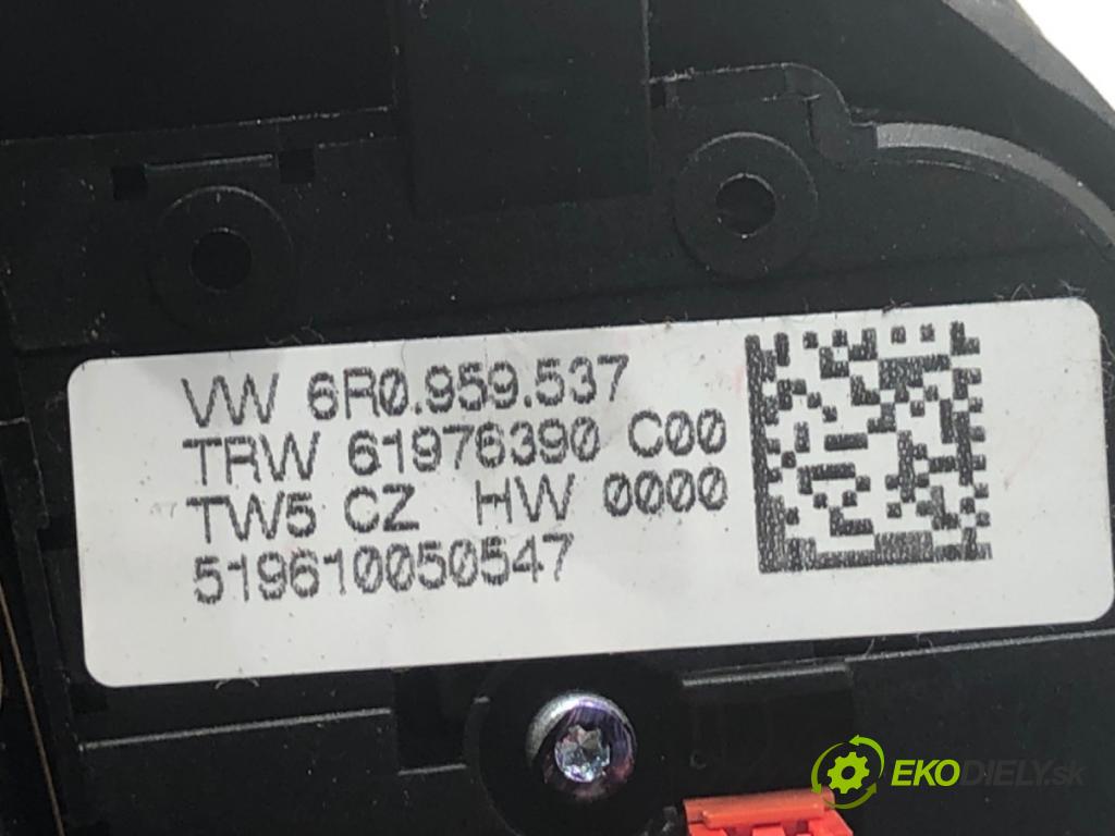 VW POLO V liftback 2011 66 kW 1.6 TDI 1598 SPÍNAČE: volantu 6R0959537