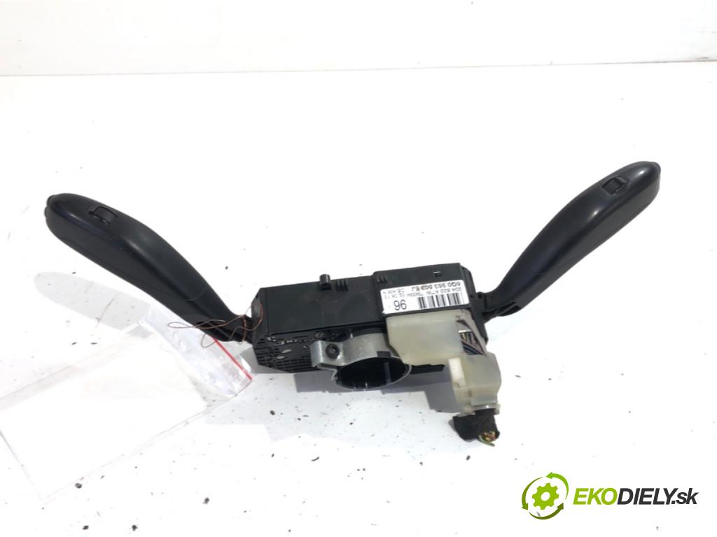 VW POLO V liftback 2011 66 kW 1.6 TDI 1598 Prepínač kombinovaný 6Q0953503EJ (Prepínacie páčky pod volantom)