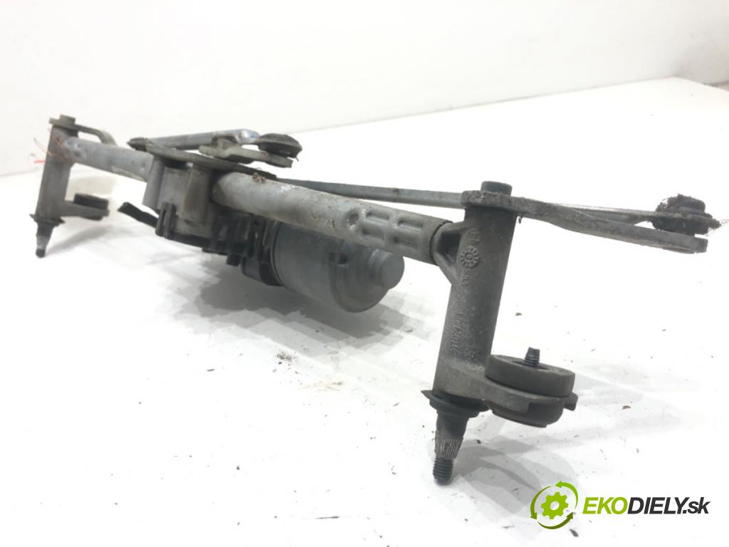 VW POLO V liftback 2011 66 kW 1.6 TDI 1598 Mechanizmus stieračov predný 6R1955119A (Motorček stieračov predný)