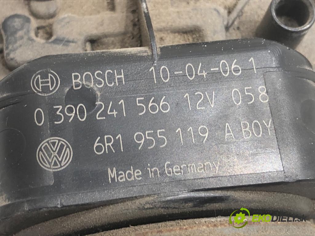 VW POLO V liftback 2011 66 kW 1.6 TDI 1598 Mechanizmus stieračov predný 6R1955119A (Motorček stieračov predný)