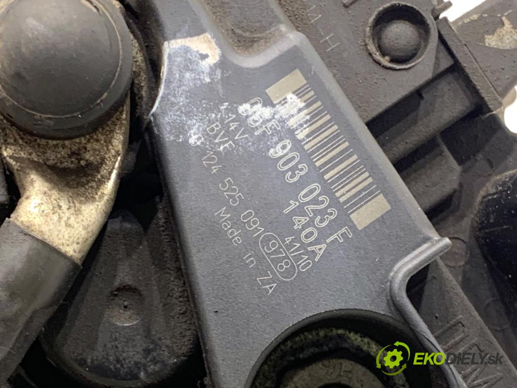 VW POLO V liftback 2011 66 kW 1.6 TDI 1598 Alternátor 06F903023F (Alternátor)