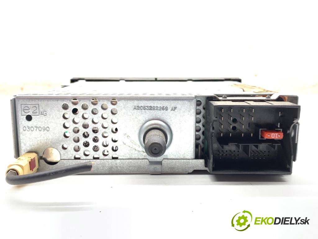 CITROEN C4 I liftback 2005 66 kW 1.6 HDi 1560 RADIO 96643697XT (Audio zariadenie)