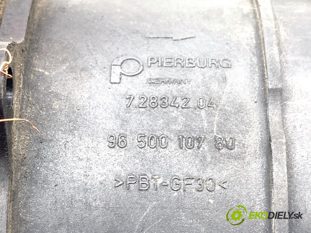 CITROEN C4 I liftback 2005 66 kW 1.6 HDi 1560 váha vzduchu 9650010780 (Snímač hmotnosti vzduchu)