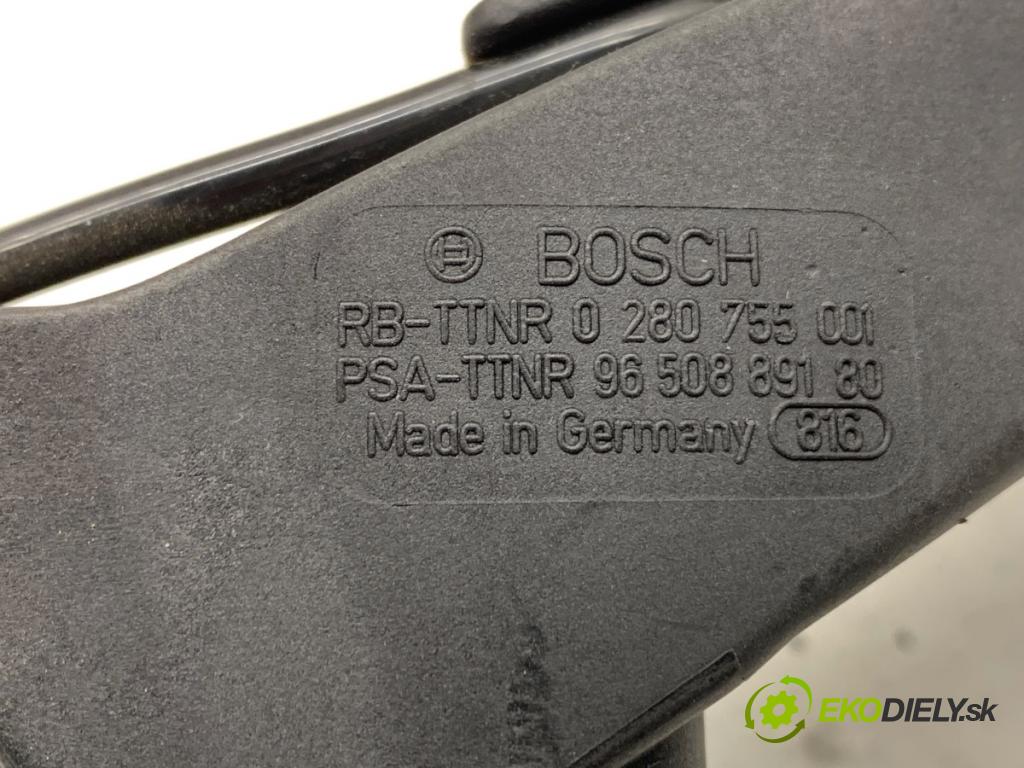 CITROEN C4 I liftback 2005 66 kW 1.6 HDi 1560 Potenciometer plynu 0280755001 9650889180 (Potenciometer plynového pedálu)