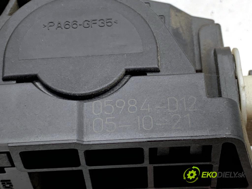 CITROEN C4 I liftback 2005 66 kW 1.6 HDi 1560 Potenciometer plynu 0280755001 9650889180 (Potenciometer plynového pedálu)