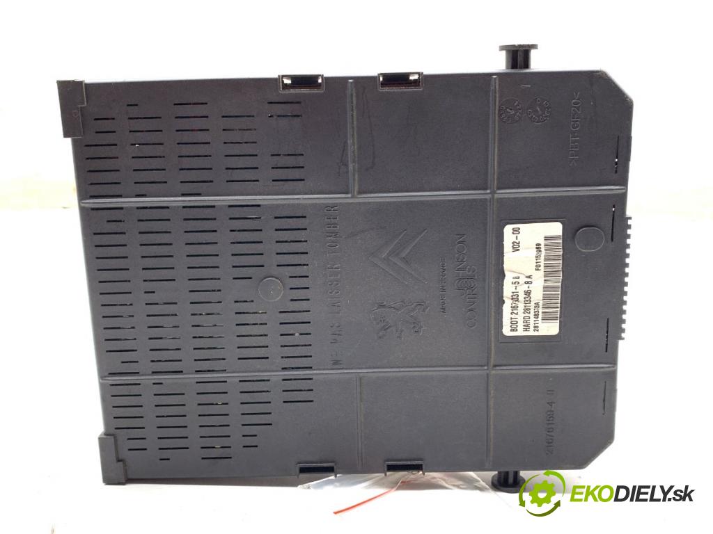 CITROEN C4 I liftback 2005 66 kW 1.6 HDi 1560 modul BSI 21676031-5 (Pojistková skříňka)