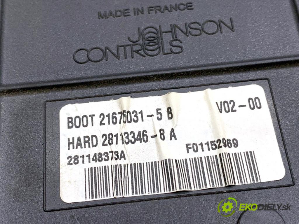 CITROEN C4 I liftback 2005 66 kW 1.6 HDi 1560 modul BSI 21676031-5 (Pojistková skříňka)