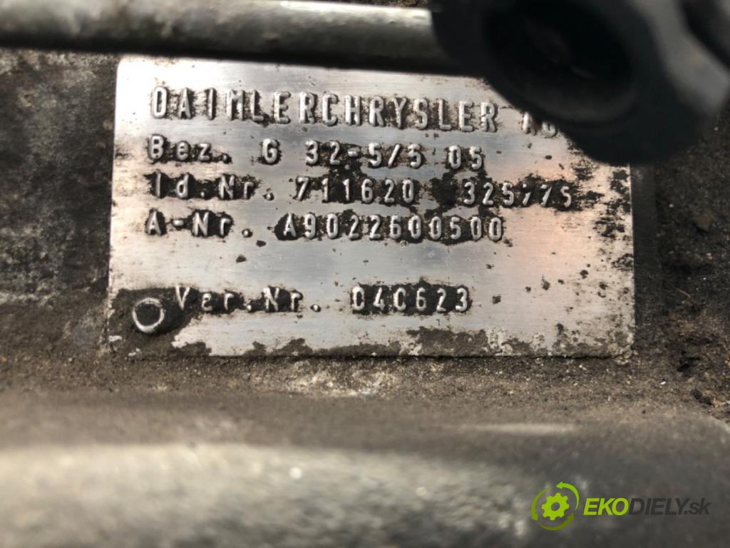 MERCEDES-BENZ W903 Autobus  80 kW 211 CDI 2148 Prevodovka A9022600500 (Prevodovka)