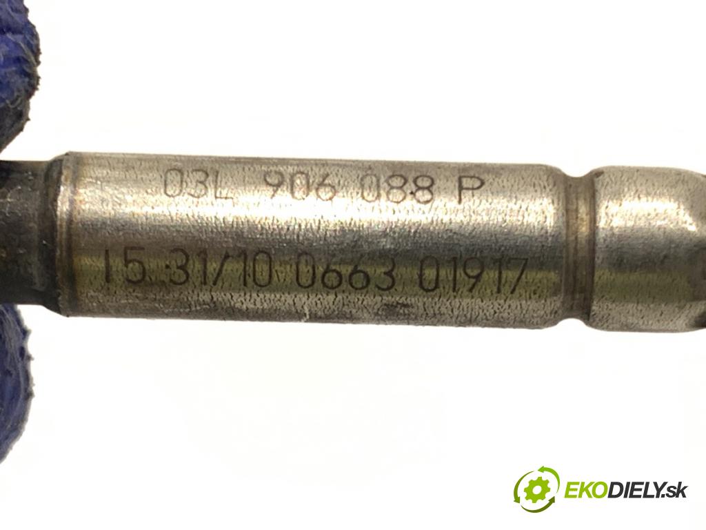 VW POLO V liftback 2011 66 kW 1.6 TDI 1598 Snímač teploty spalín 03L906088P (Snímač)