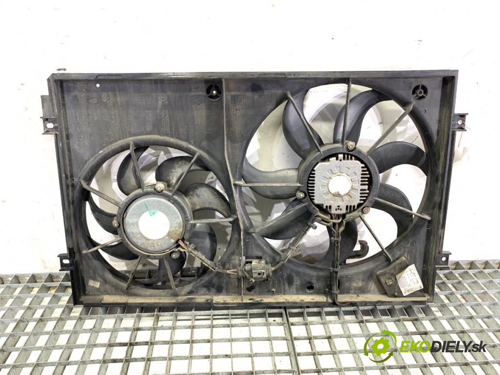 AUDI A3 8P liftback 2003 75 kW 1.6 1595 ventilátor chladiče 1K0121207BB (Ventilátor)