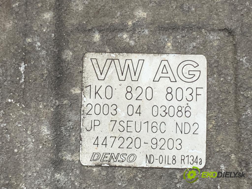 AUDI A3 8P liftback 2003 75 kW 1.6 1595 Kompresor klimatizácie 1K0820803F (Kompresor klimatizácie)
