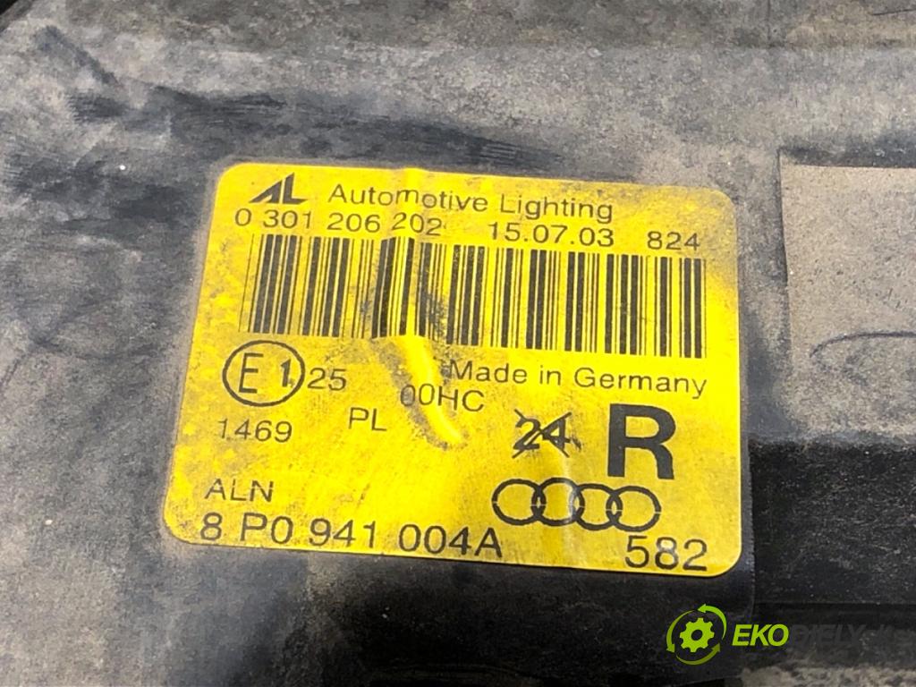 AUDI A3 8P liftback 2003 75 kW 1.6 1595 Svetlomet pravy predný 8P0941004A