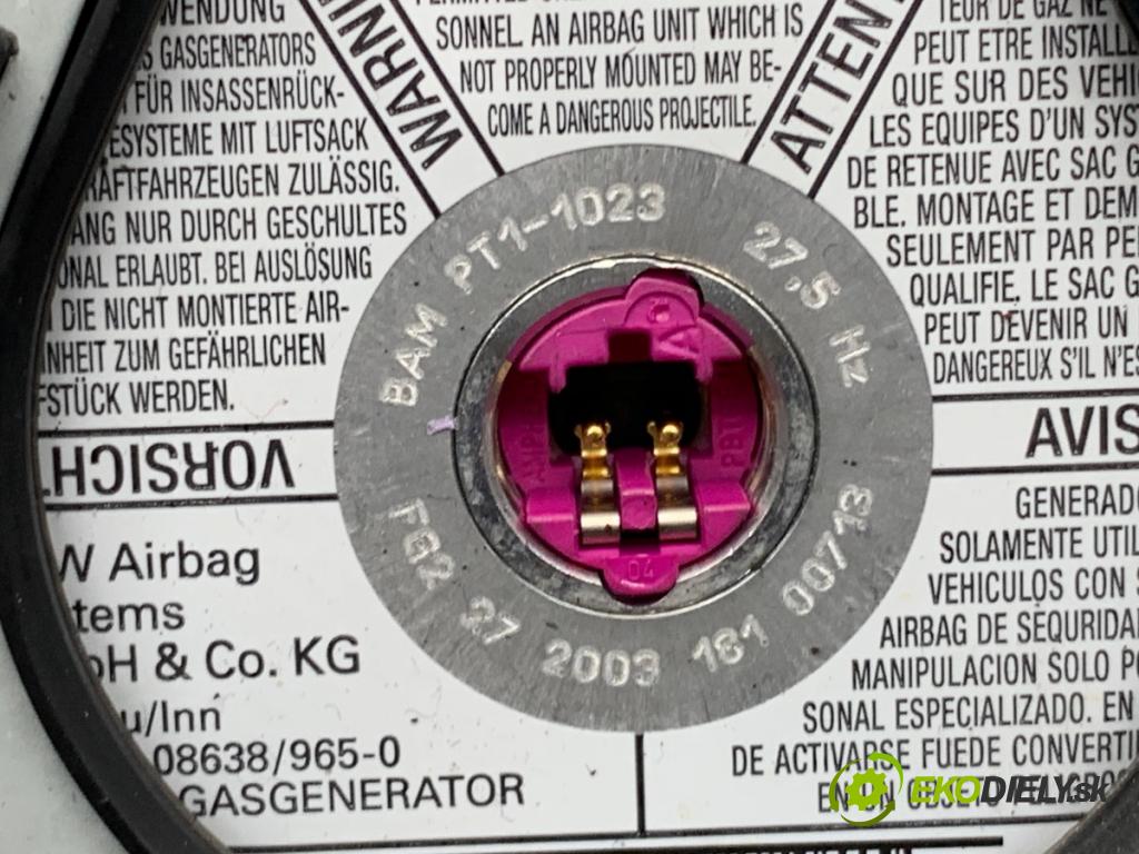 AUDI A3 8P liftback 2003 75 kW 1.6 1595 AirBag volantu 8P0880201D (Airbag)