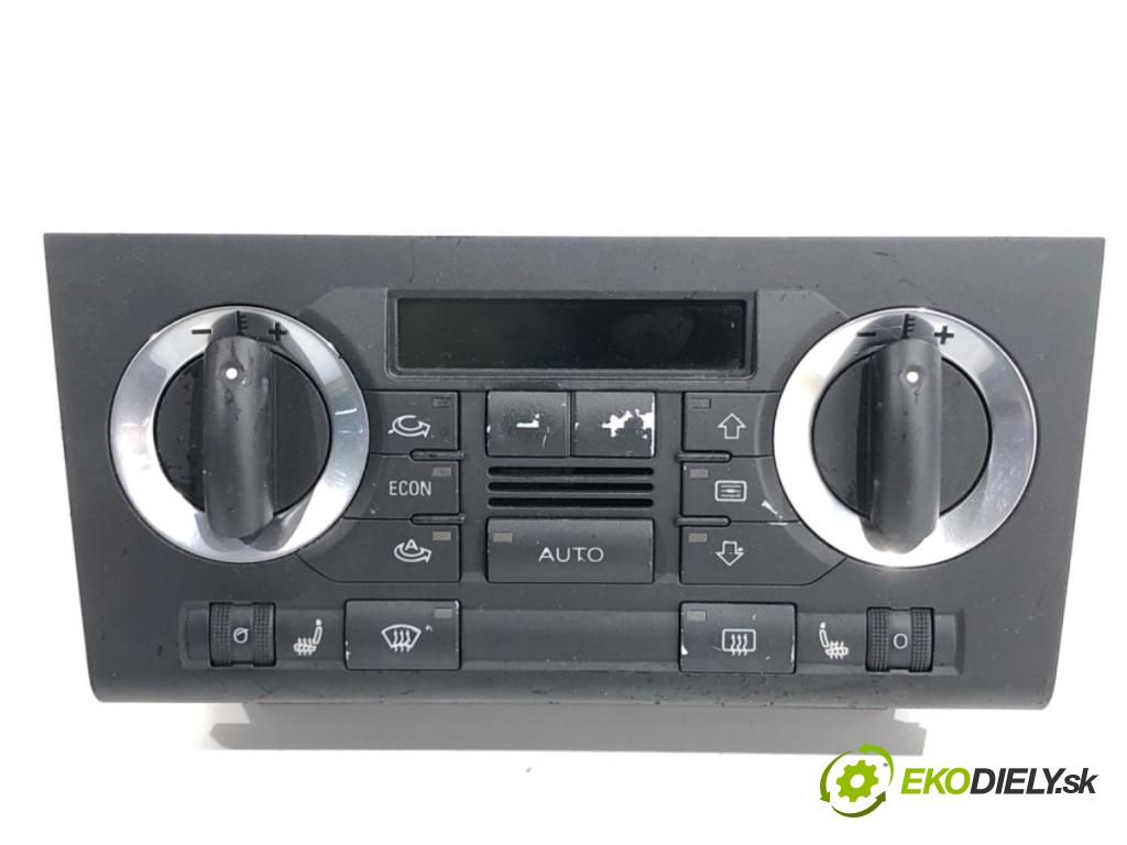 AUDI A3 8P liftback 2003 75 kW 1.6 1595 Panel ovládania kúrenia 8P0820043A (Prepínacie páčky pod volantom)