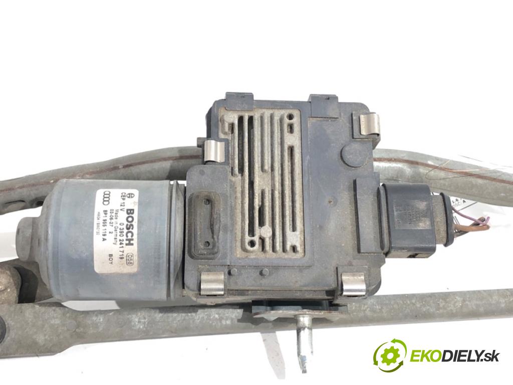 AUDI A3 8P liftback 2003 75 kW 1.6 1595 Mechanizmus stieračov predný 8P1955119A (Motorček stieračov predný)