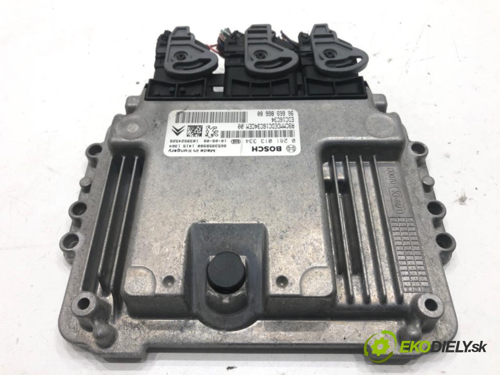 CITROEN C4 PICASSO I nadwozie wielkoprzestrzenne (MPV) 2010 80 kW 1.6 HDi 1560 riadiaca jednotka Motor 9666986680 0281013334 (Riadiaca jednotka)