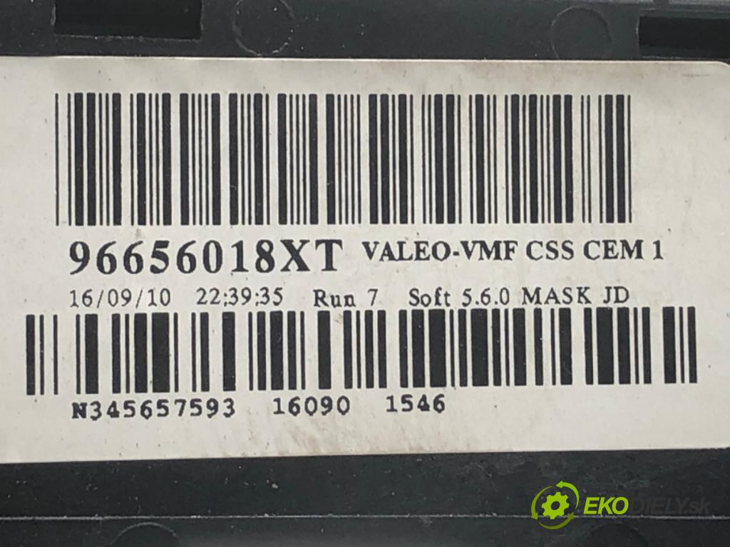 CITROEN C4 PICASSO I nadwozie wielkoprzestrzenne (MPV) 2010 80 kW 1.6 HDi 1560 Prepínač kombinovaný 96656018XT (Prepínacie páčky pod volantom)