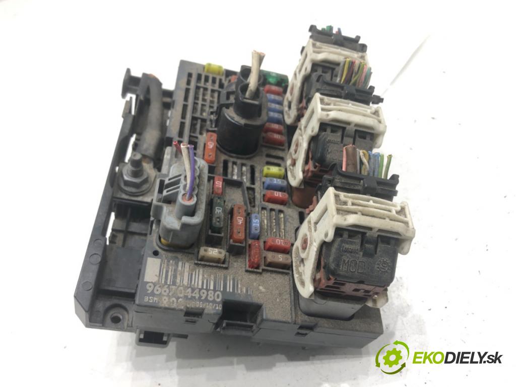 CITROEN C4 PICASSO I nadwozie wielkoprzestrzenne (MPV) 2010 80 kW 1.6 HDi 1560 Modul BSM 9667044980 (Riadiaca jednotka ostatné)