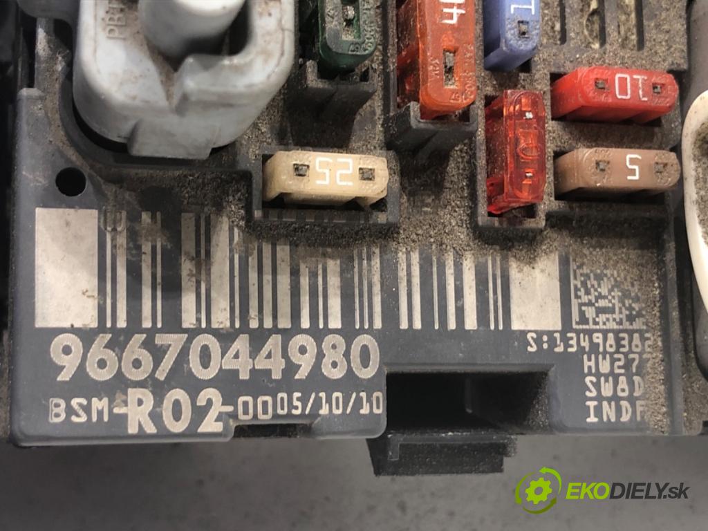 CITROEN C4 PICASSO I nadwozie wielkoprzestrzenne (MPV) 2010 80 kW 1.6 HDi 1560 Modul BSM 9667044980 (Riadiaca jednotka ostatné)