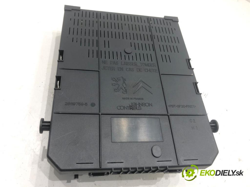 CITROEN C4 PICASSO I nadwozie wielkoprzestrzenne (MPV) 2010 80 kW 1.6 HDi 1560 modul BSI 966689568002 (Pojistková skříňka)