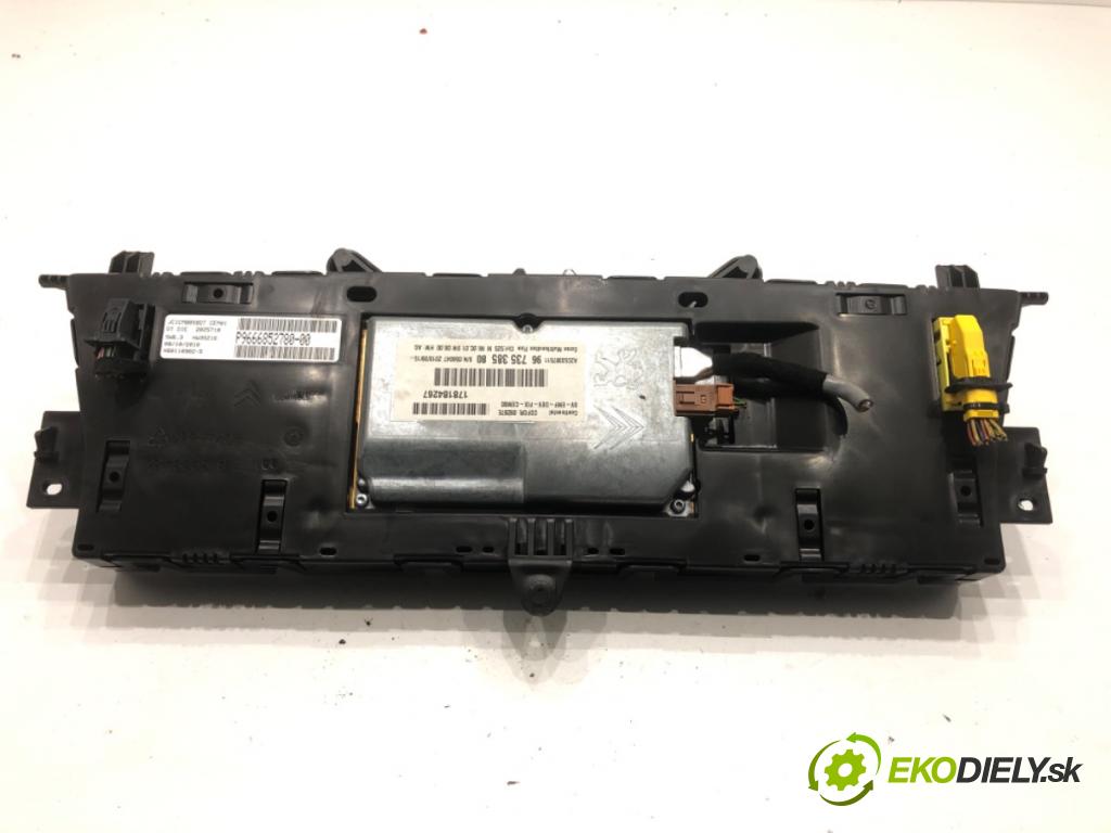 CITROEN C4 PICASSO I nadwozie wielkoprzestrzenne (MPV) 2010 80 kW 1.6 HDi 1560 Prístrojovka 9673538580 (Prístrojová doska)