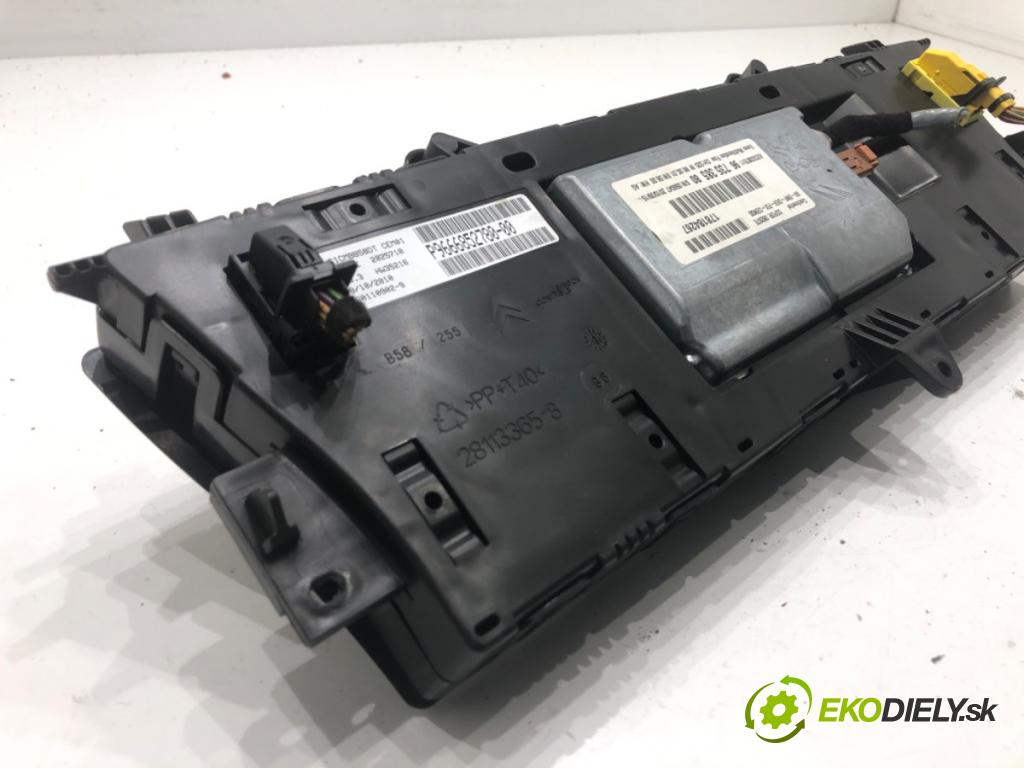 CITROEN C4 PICASSO I nadwozie wielkoprzestrzenne (MPV) 2010 80 kW 1.6 HDi 1560 Prístrojovka 9673538580 (Prístrojová doska)