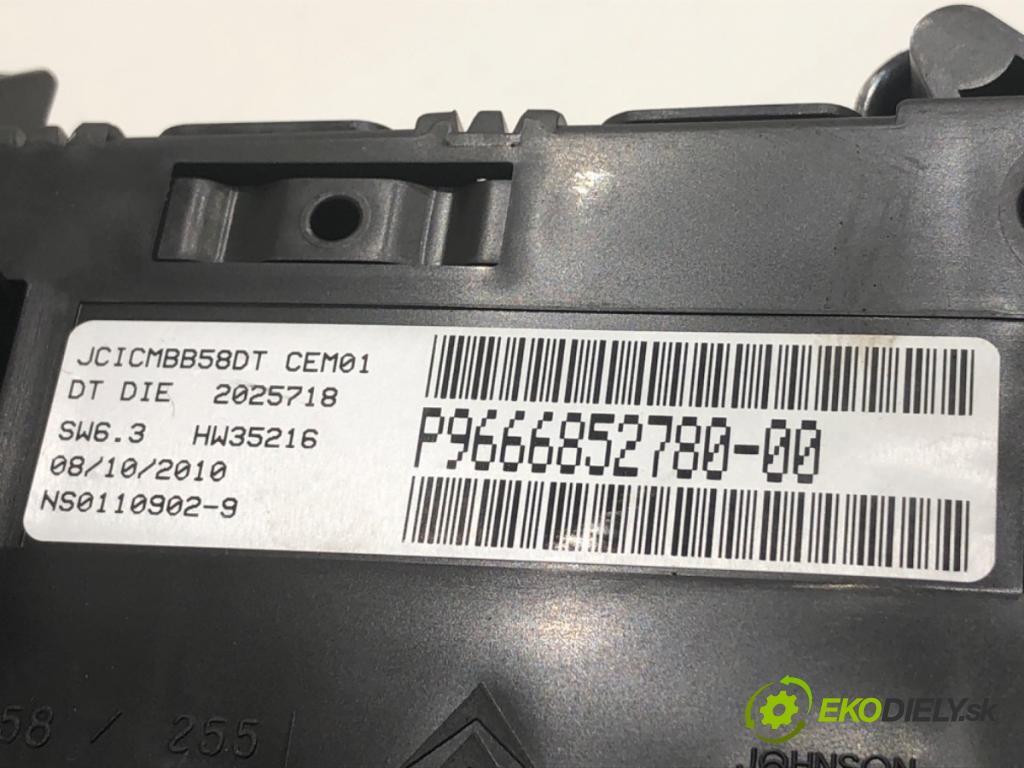 CITROEN C4 PICASSO I nadwozie wielkoprzestrzenne (MPV) 2010 80 kW 1.6 HDi 1560 Prístrojovka 9673538580 (Prístrojová doska)