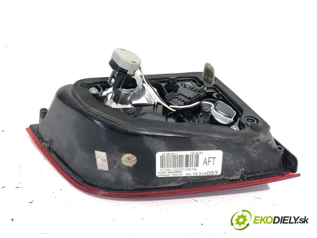 OPEL ASTRA J liftback 2011 92 kW 1.7 CDTI (68) 1686 světlo zadní část pravá vnitřní 13314053 (Klika dveří ostatní)