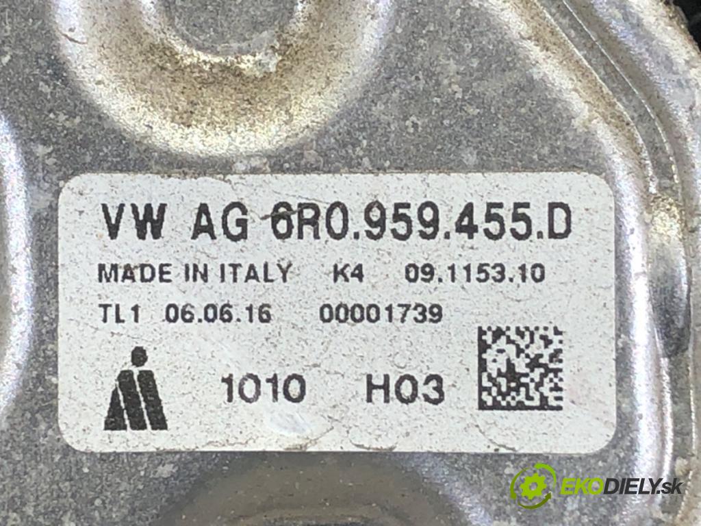 SEAT IBIZA IV liftback 2016 81 kW 1.0 TSI 999 ventilátor chladiče 6R0121207Q (Ventilátor)