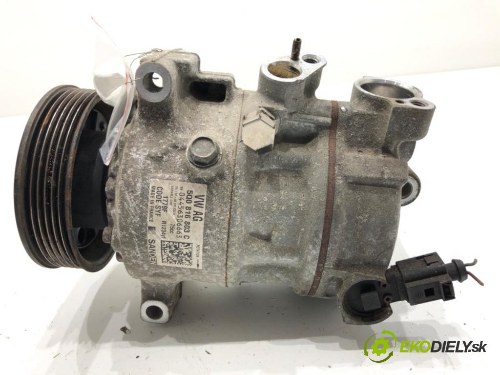 SEAT IBIZA IV liftback 2016 81 kW 1.0 TSI 999 Kompresor klimatizácie 5Q0816803C (Kompresor klimatizácie)