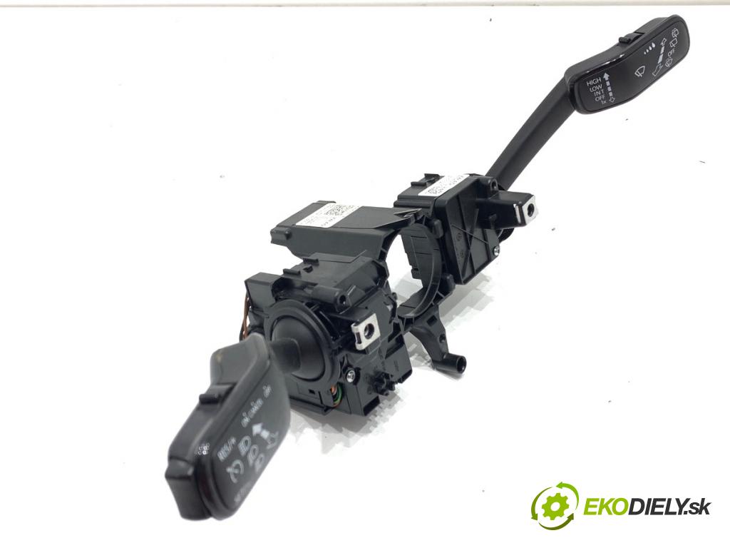 SEAT IBIZA IV liftback 2016 81 kW 1.0 TSI 999 Prepínač kombinovaný 6C0953501B (Prepínacie páčky pod volantom)