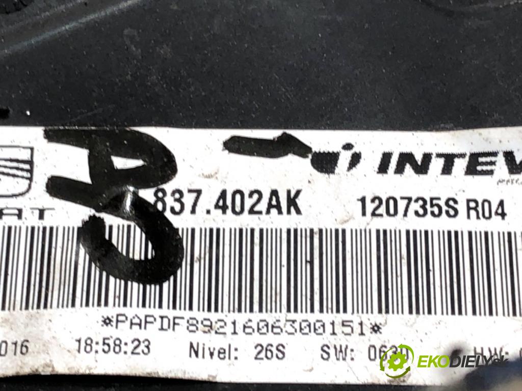 SEAT IBIZA IV liftback 2016 81 kW 1.0 TSI 999 mechanismus okna pravý přední část 6R0959802ED