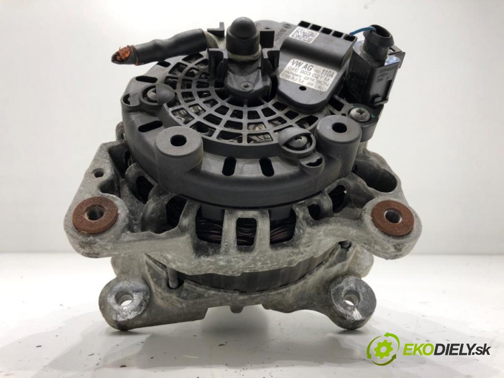 SEAT IBIZA IV liftback 2016 81 kW 1.0 TSI 999 Alternátor 04E903021M (Alternátor)