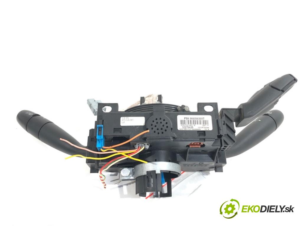 PEUGEOT PARTNER I Nadwozie pełne/minivan 2008 80 kW 1.6 1587 Prepínač kombinovaný 96605635XT (Prepínacie páčky pod volantom)
