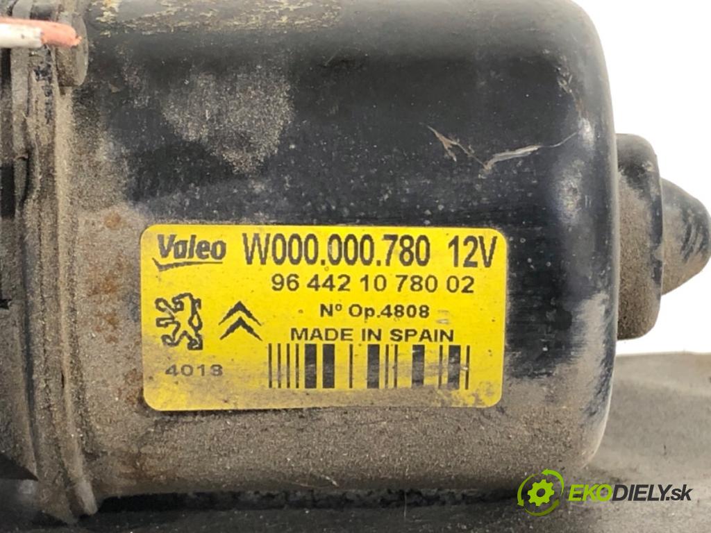 PEUGEOT PARTNER I Nadwozie pełne/minivan 2008 80 kW 1.6 1587 Mechanizmus stieračov predný 9644210780 (Motorček stieračov predný)