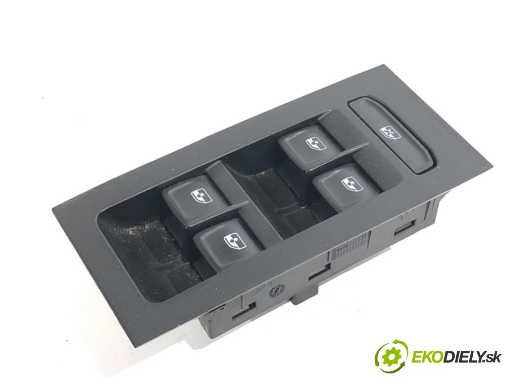 SKODA OCTAVIA III Kombi 2016 135 kW 2.0 TDI / TDI RS 4x4 1968 Prepínač okien 5E0959857A (Prepínacie páčky pod volantom)