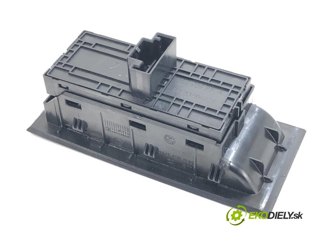 SKODA OCTAVIA III Kombi 2016 135 kW 2.0 TDI / TDI RS 4x4 1968 Prepínač okien 5E0959857A (Prepínacie páčky pod volantom)