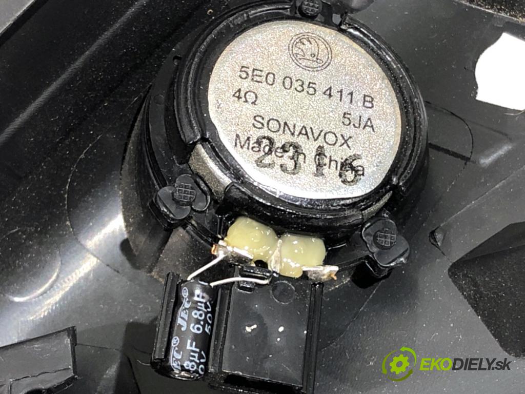 SKODA OCTAVIA III Kombi 2016 135 kW 2.0 TDI / TDI RS 4x4 1968 reproduktory 5E0035411C