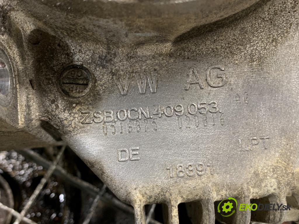 SKODA OCTAVIA III Kombi 2016 135 kW 2.0 TDI / TDI RS 4x4 1968 Reduktor převodovky 0CN409053AG