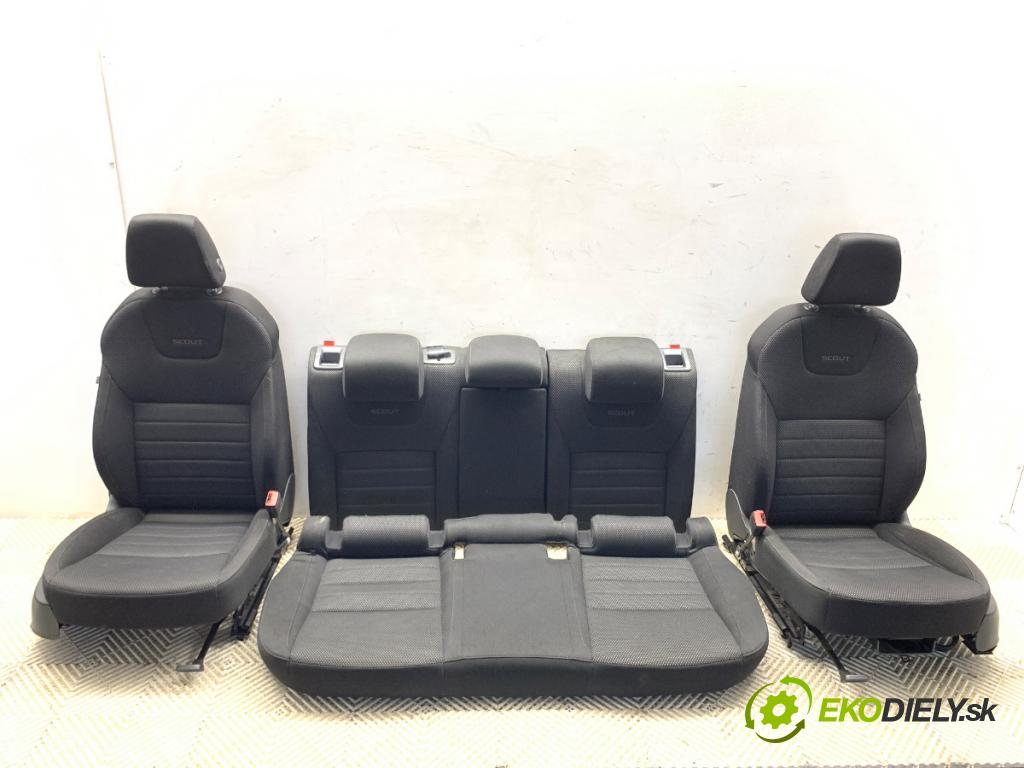 SKODA OCTAVIA III Kombi 2016 135 kW 2.0 TDI / TDI RS 4x4 1968 sedadla sedačky sedadlo SCOUT 